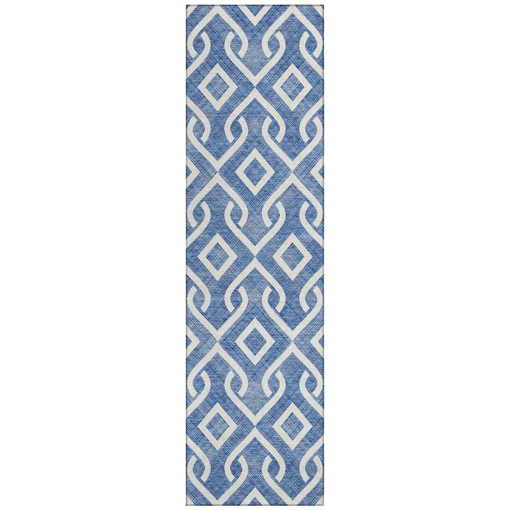 Chantille ACN621 Blue 2'3" x 7'6" Rug. Picture 1