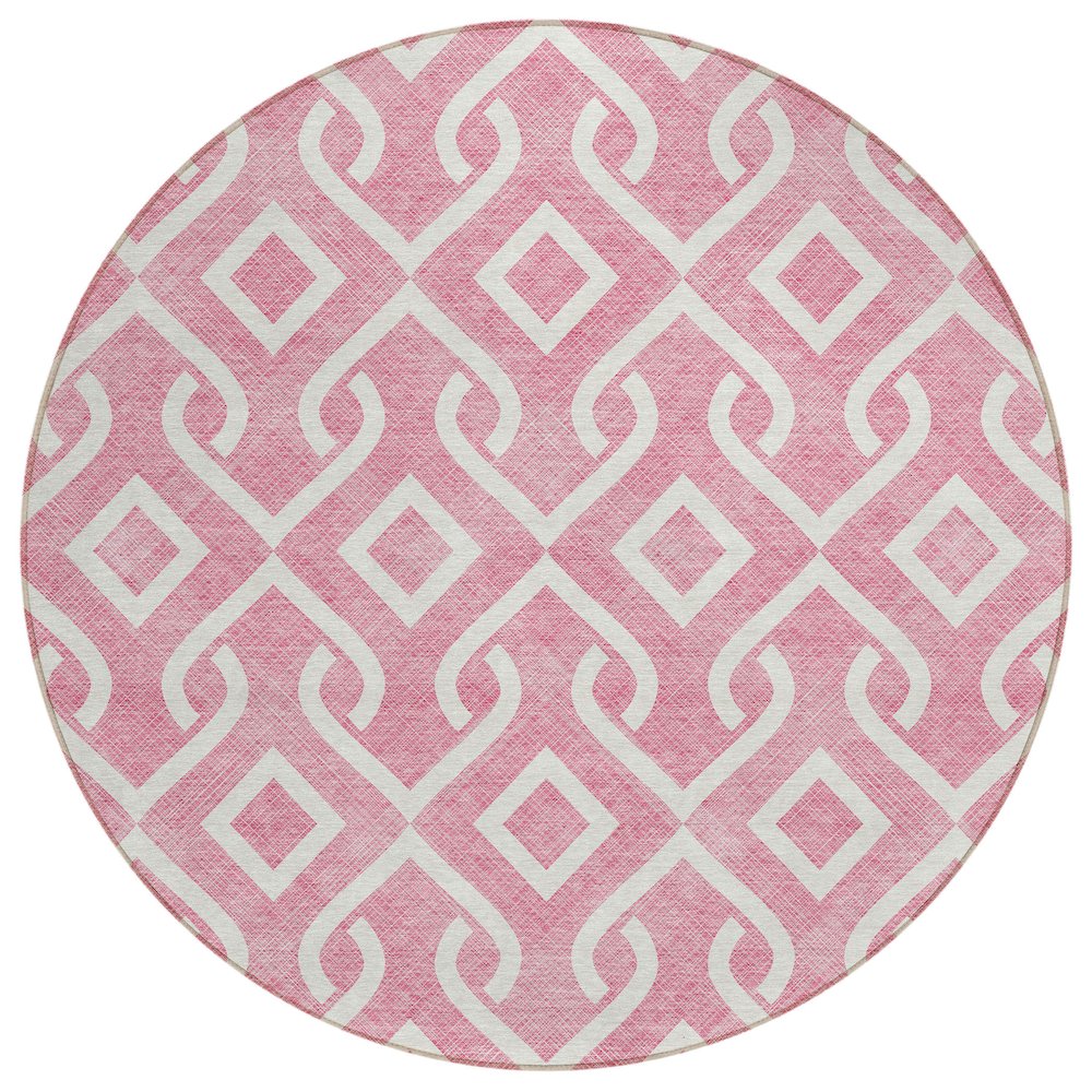 Chantille ACN621 Pink 8' x 8' Rug. Picture 1