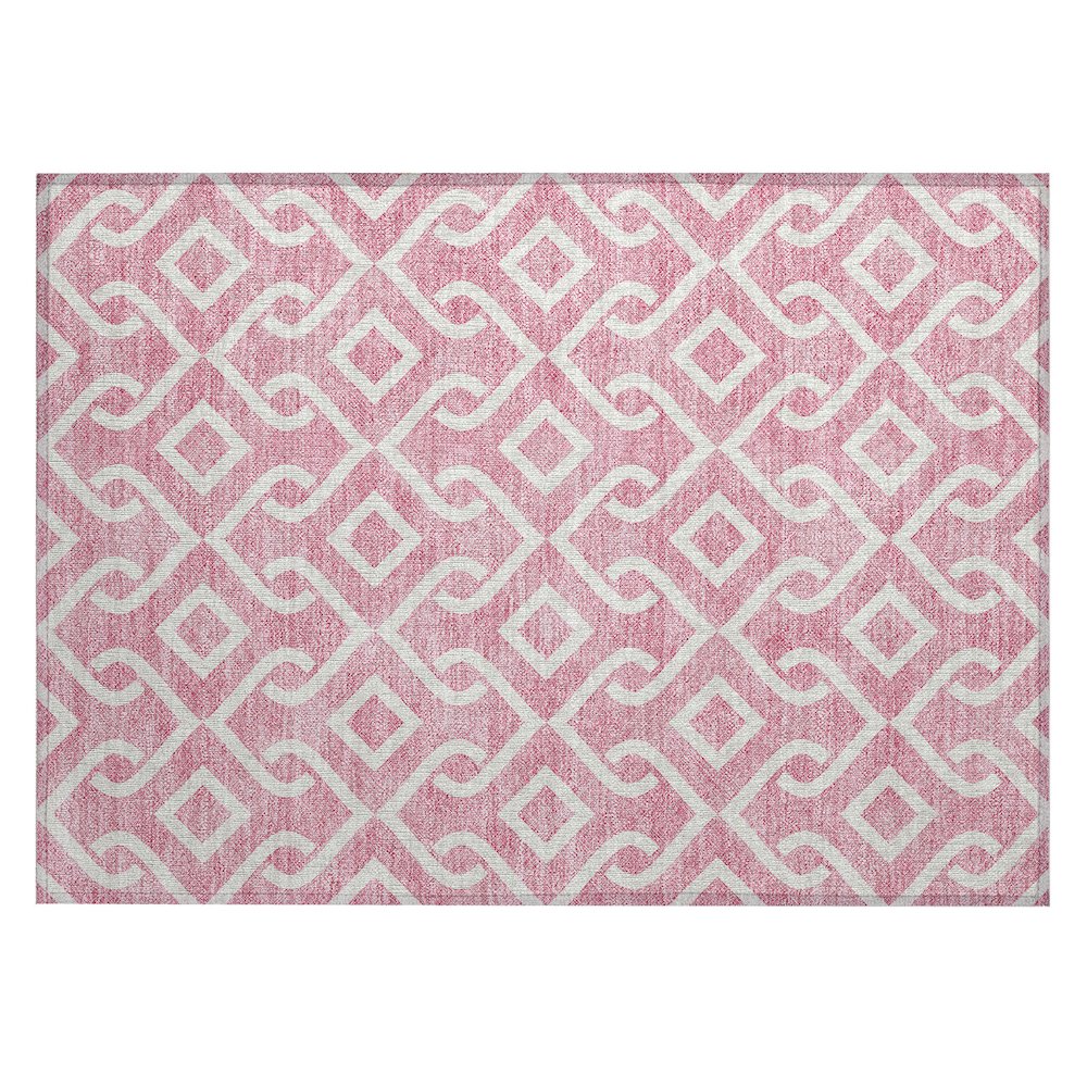 Chantille ACN621 Pink 1'8" x 2'6" Rug. Picture 1
