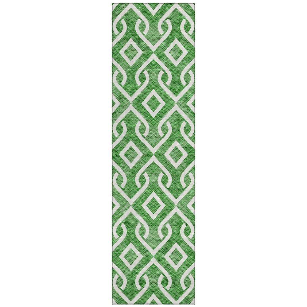 Chantille ACN621 Green 2'3" x 7'6" Rug. Picture 1