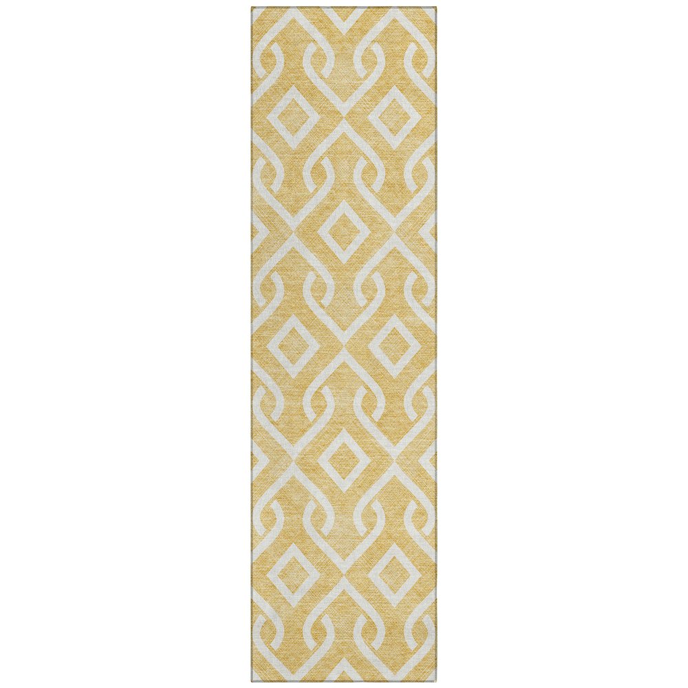 Chantille ACN621 Gold 2'3" x 7'6" Rug. Picture 1