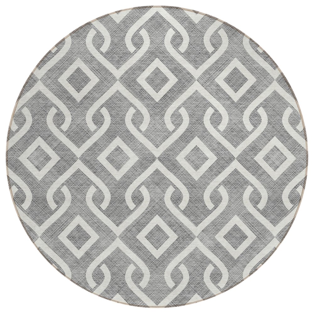 Chantille ACN621 Gray 8' x 8' Rug. Picture 1