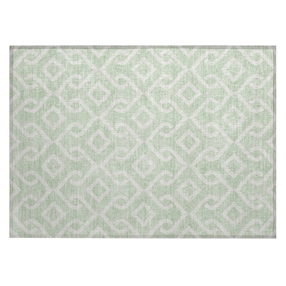 Chantille ACN621 Green 1'8" x 2'6" Rug. Picture 1