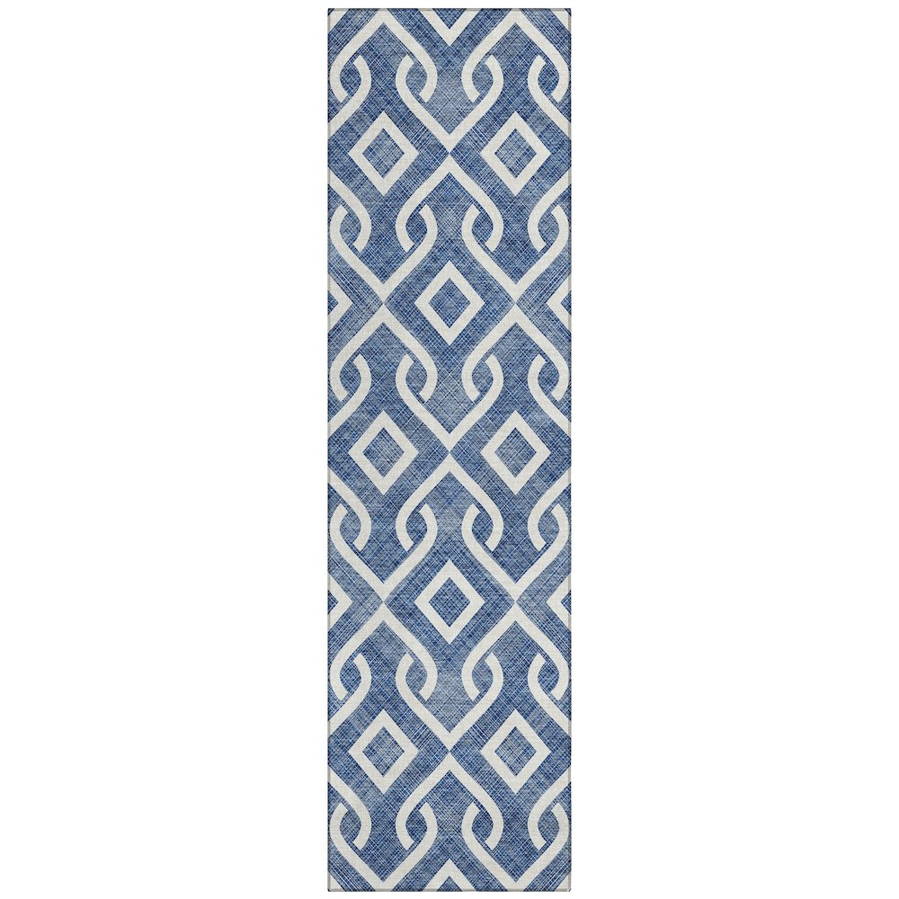 Chantille ACN621 Blue 2'3" x 7'6" Rug. Picture 1