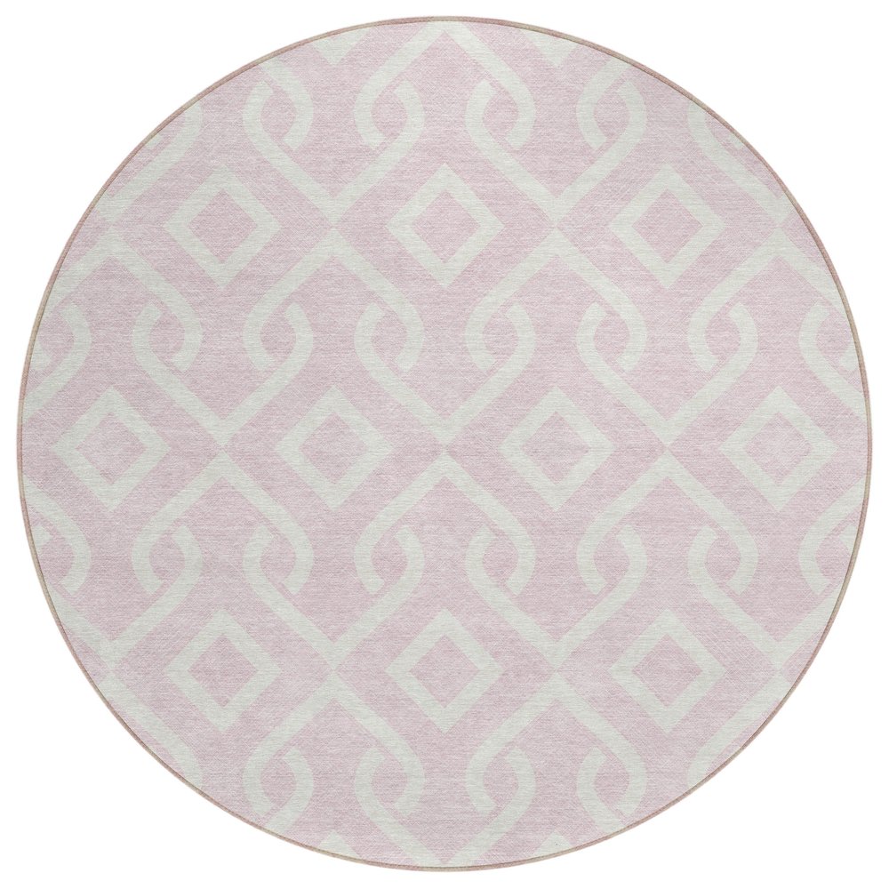 Chantille ACN621 Pink 8' x 8' Rug. Picture 1