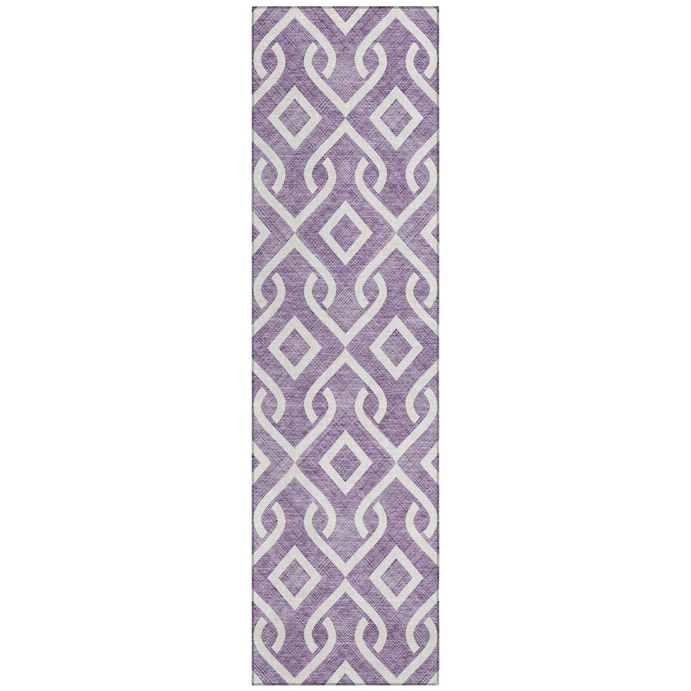 Chantille ACN621 Purple 2'3" x 7'6" Rug. Picture 1