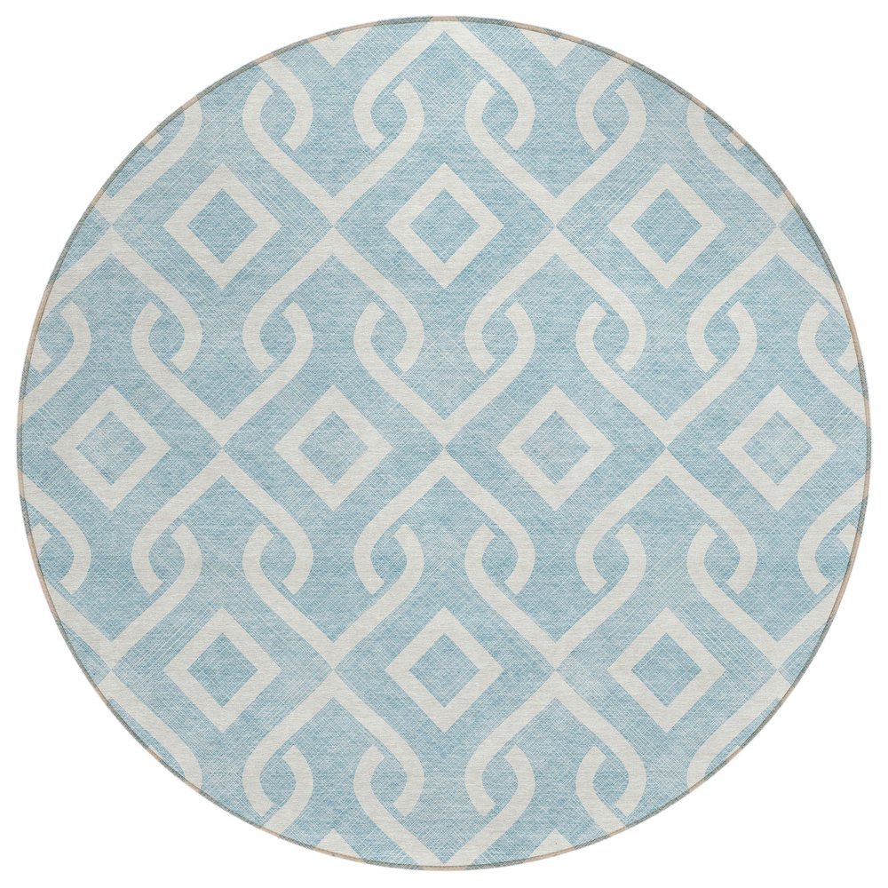 Chantille ACN621 Blue 8' x 8' Rug. Picture 1