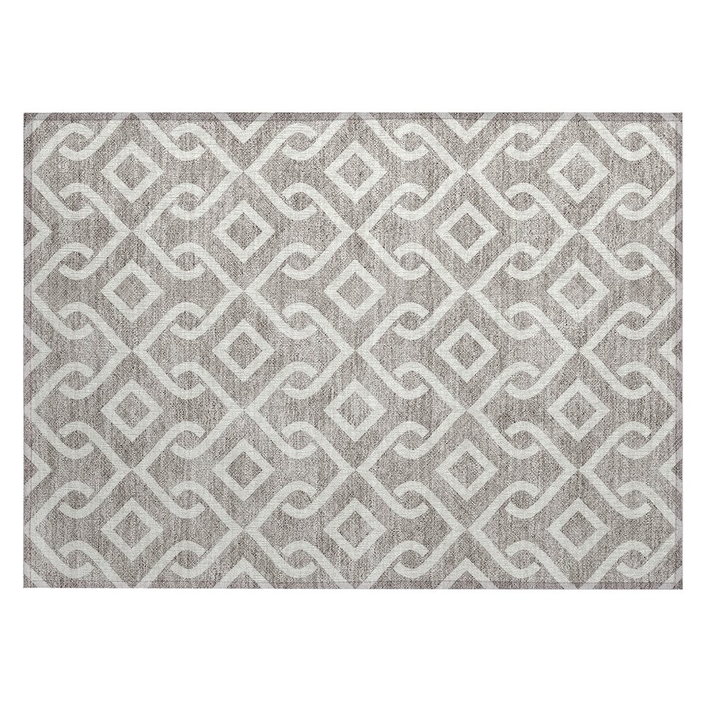 Chantille ACN621 Brown 1'8" x 2'6" Rug. Picture 1