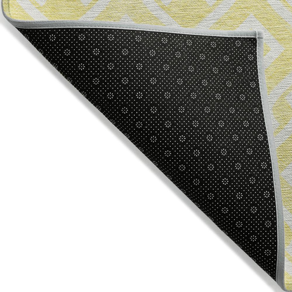 Chantille ACN621 Gold 1'8" x 2'6" Rug. Picture 2
