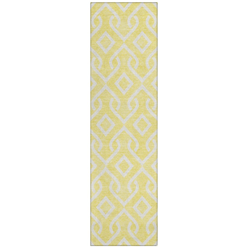 Chantille ACN621 Gold 2'3" x 7'6" Rug. Picture 1