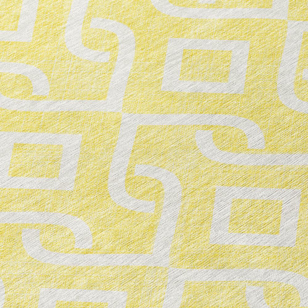 Chantille ACN621 Gold 1'8" x 2'6" Rug. Picture 5