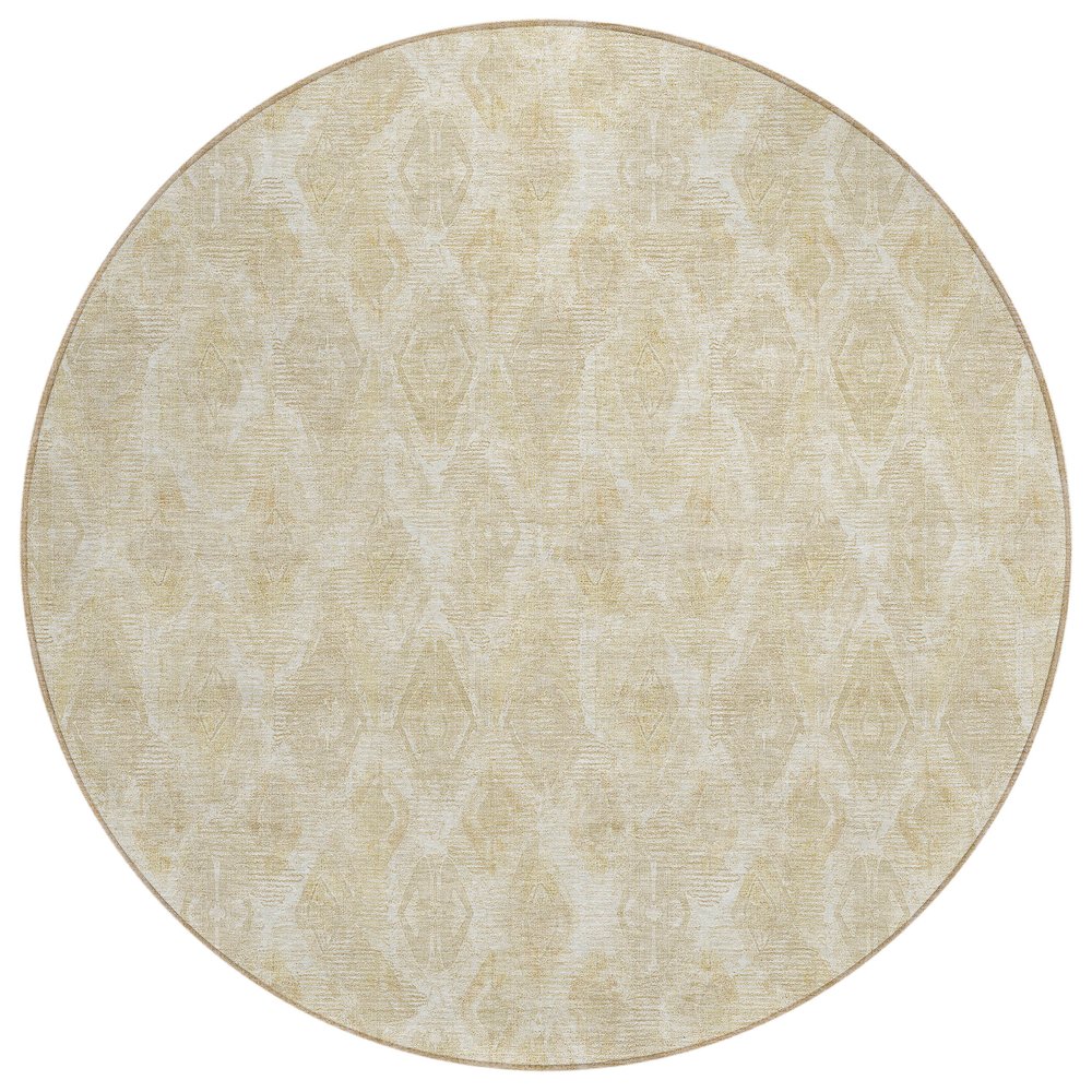 Chantille ACN622 Brown 8' x 8' Rug. Picture 1