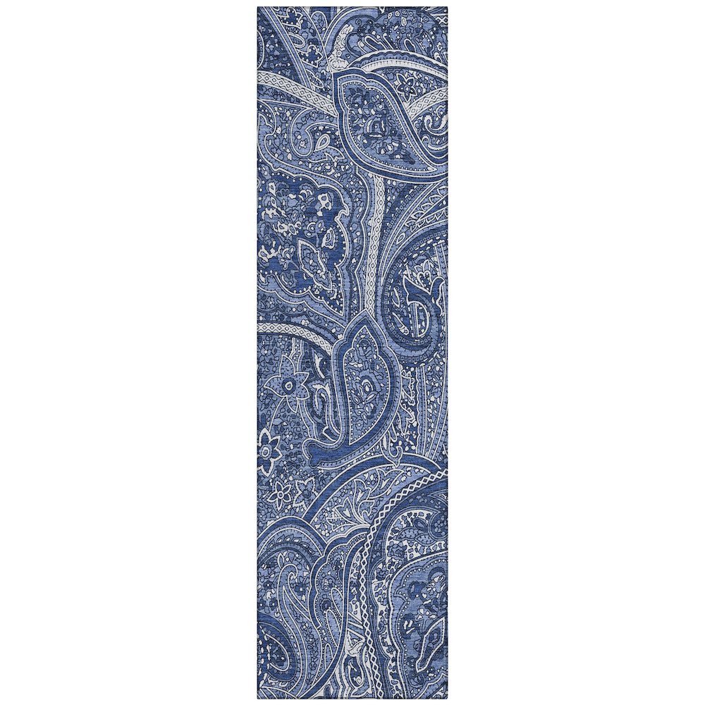 Chantille ACN623 Blue 2'3" x 7'6" Rug. Picture 1