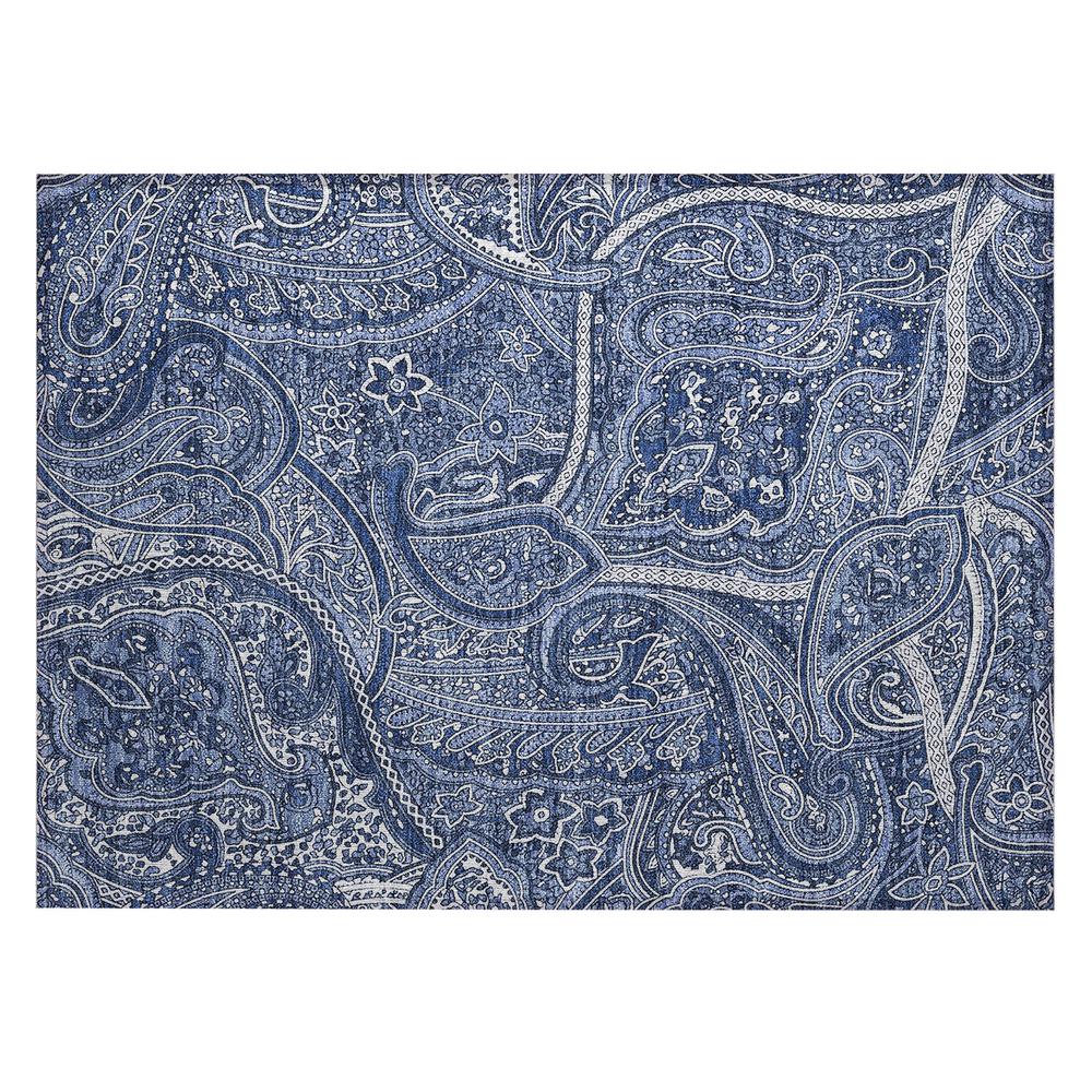 Chantille ACN623 Blue 1'8" x 2'6" Rug. Picture 1