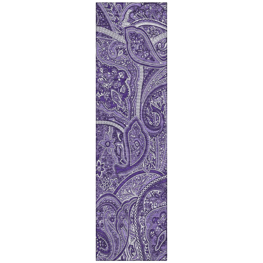 Chantille ACN623 Purple 2'3" x 7'6" Rug. Picture 1