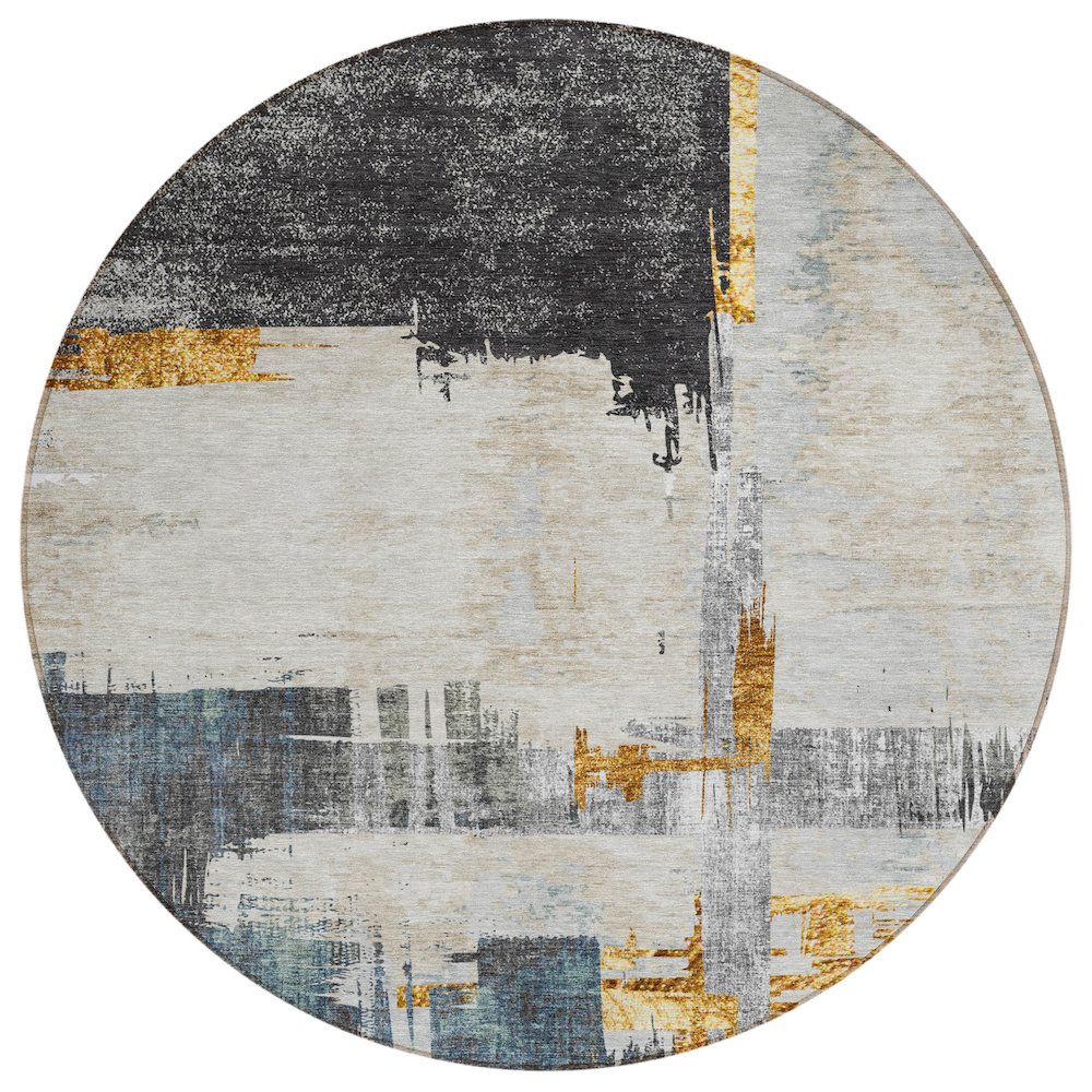 Chantille ACN624 Gray 8' x 8' Rug. Picture 1