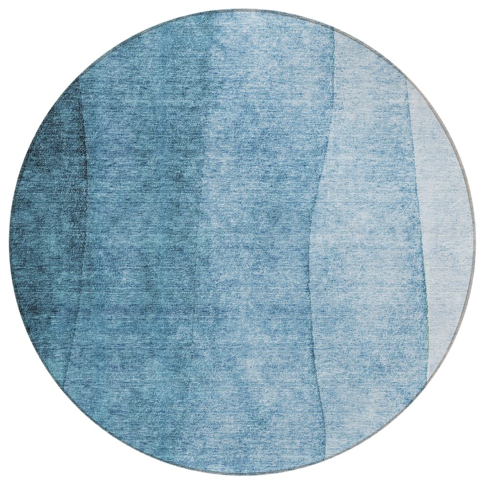Chantille ACN625 Blue 8' x 8' Rug. Picture 1