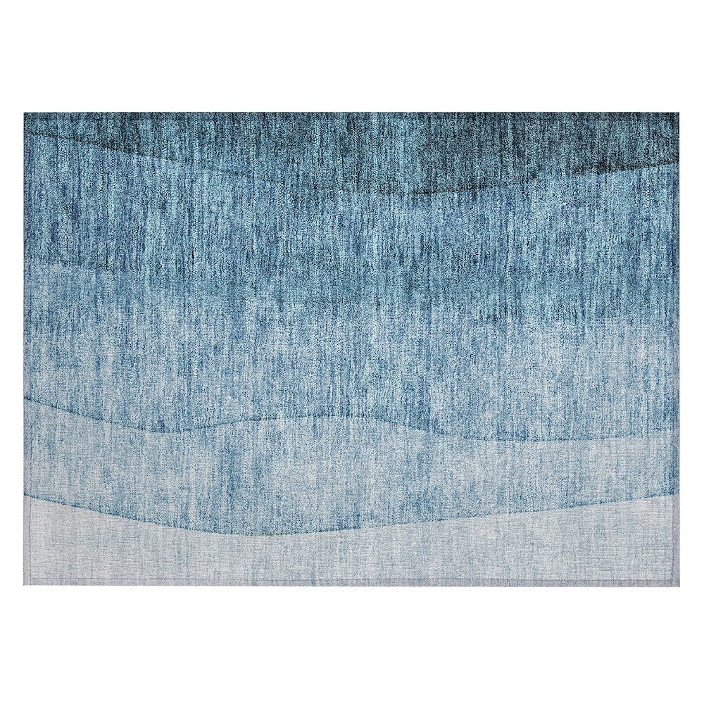 Chantille ACN625 Blue 1'8" x 2'6" Rug. Picture 1