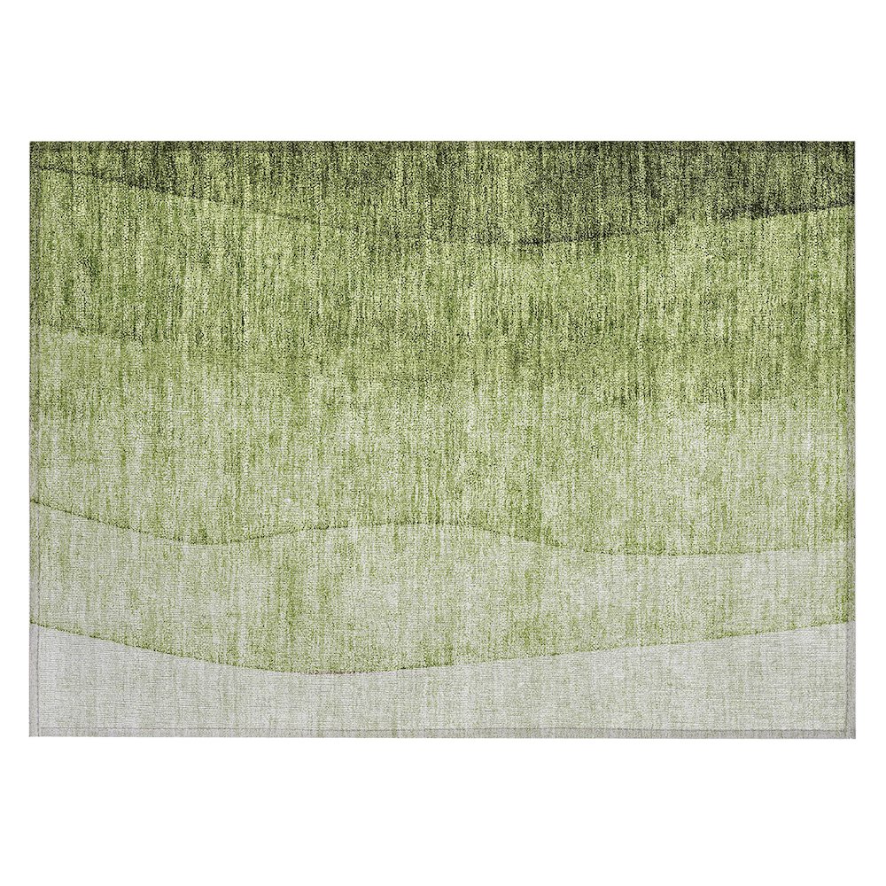 Chantille ACN625 Green 1'8" x 2'6" Rug. Picture 1