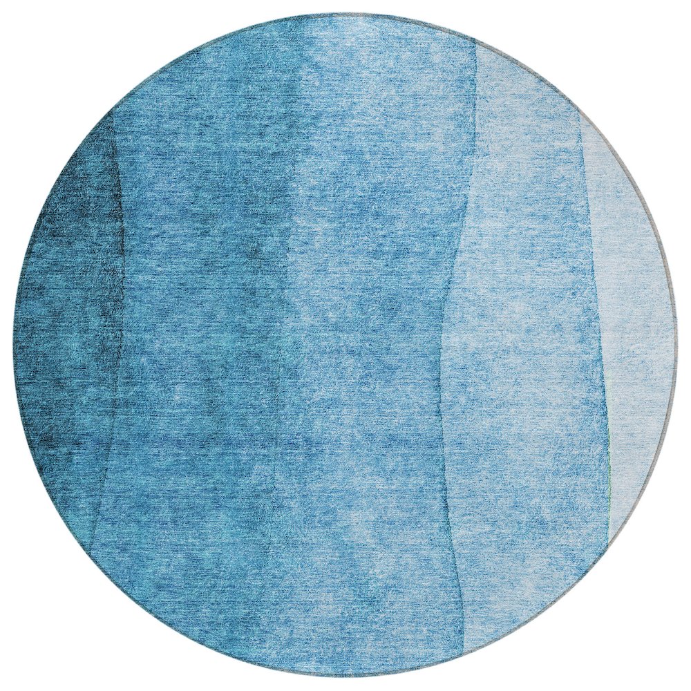 Chantille ACN625 Teal 8' x 8' Rug. Picture 1