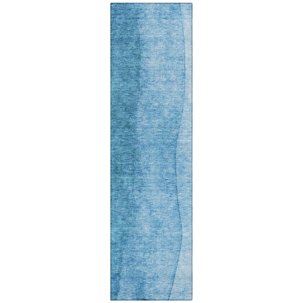 Chantille ACN625 Teal 2'3" x 7'6" Rug. Picture 1