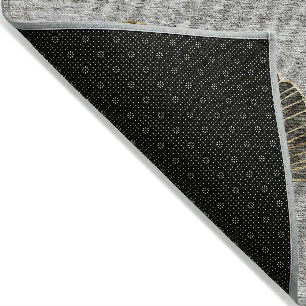 Chantille ACN626 Gray 1'8" x 2'6" Rug. Picture 2