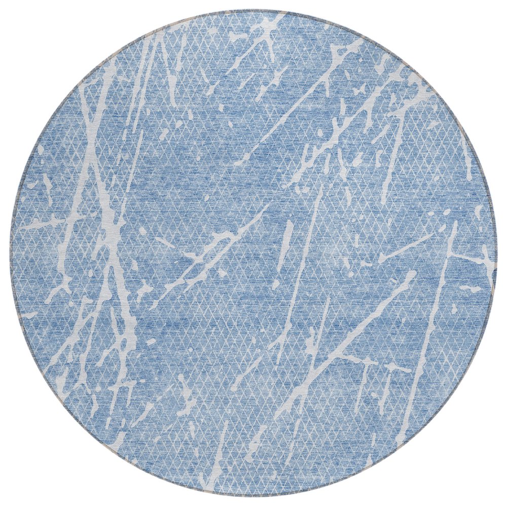 Chantille ACN628 Blue 8' x 8' Rug. Picture 1