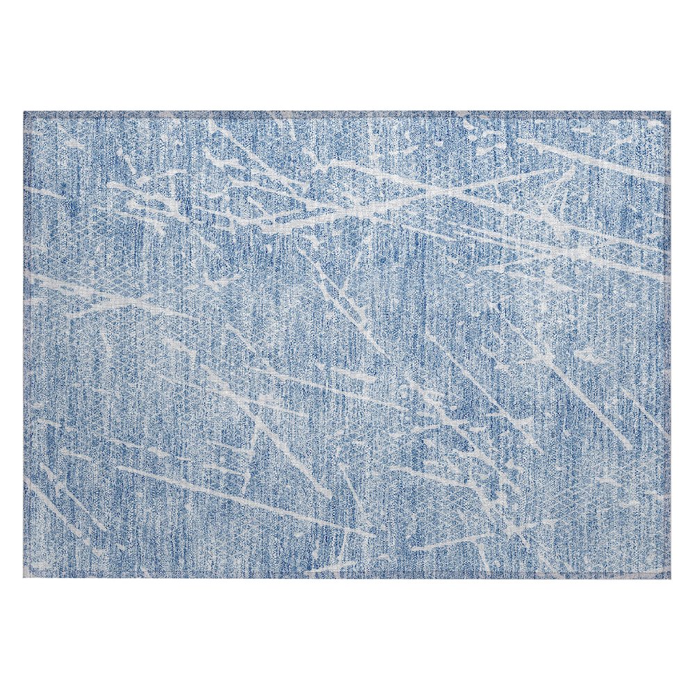 Chantille ACN628 Blue 1'8" x 2'6" Rug. Picture 1