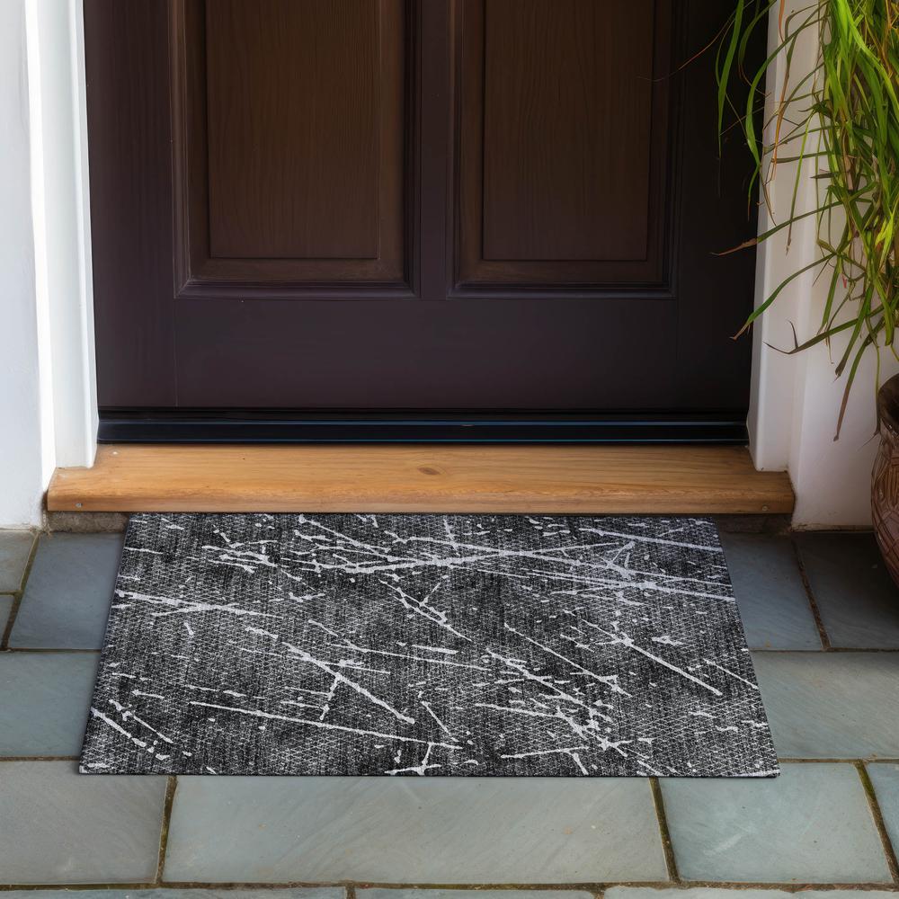 Chantille ACN628 Gray 1'8" x 2'6" Rug. Picture 7