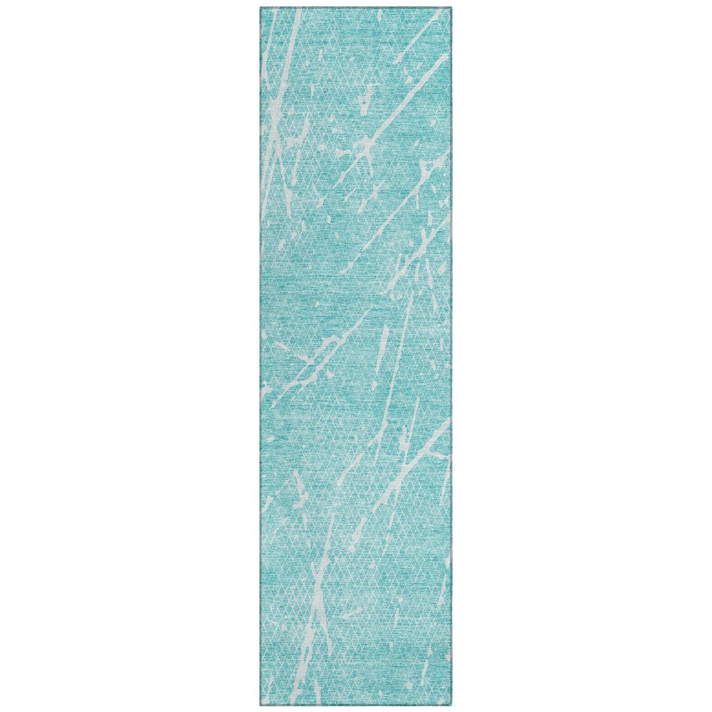 Chantille ACN628 Teal 2'3" x 7'6" Rug. Picture 1