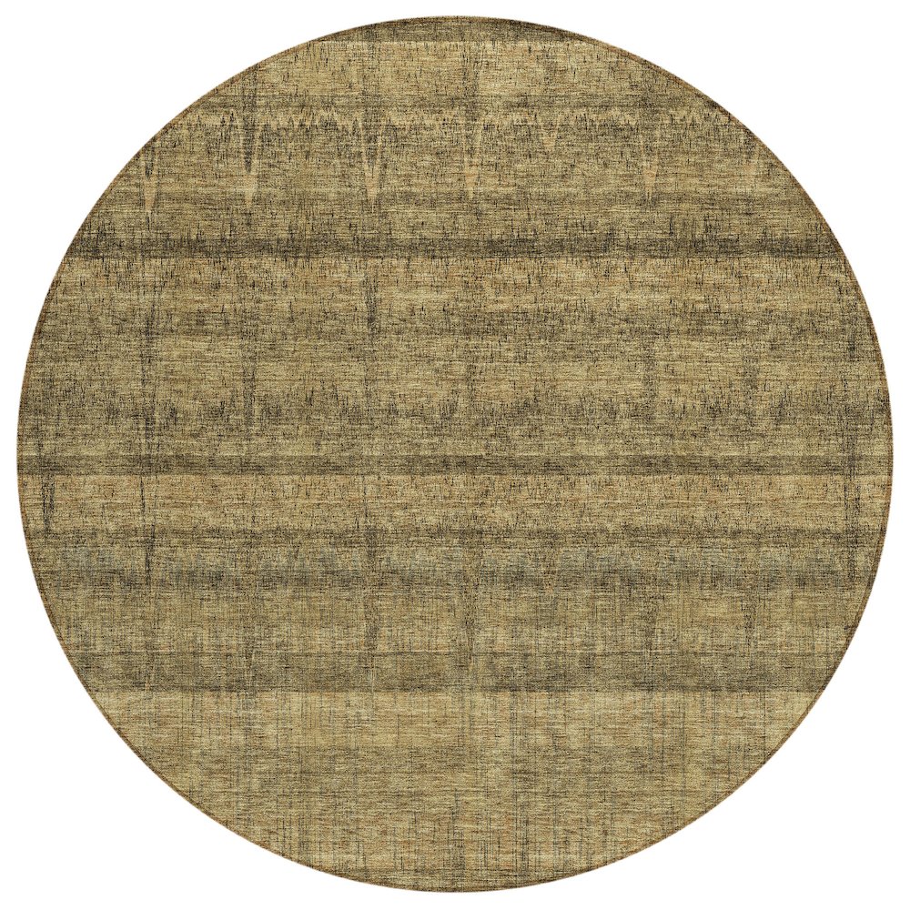 Chantille ACN629 Brown 8' x 8' Rug. Picture 1
