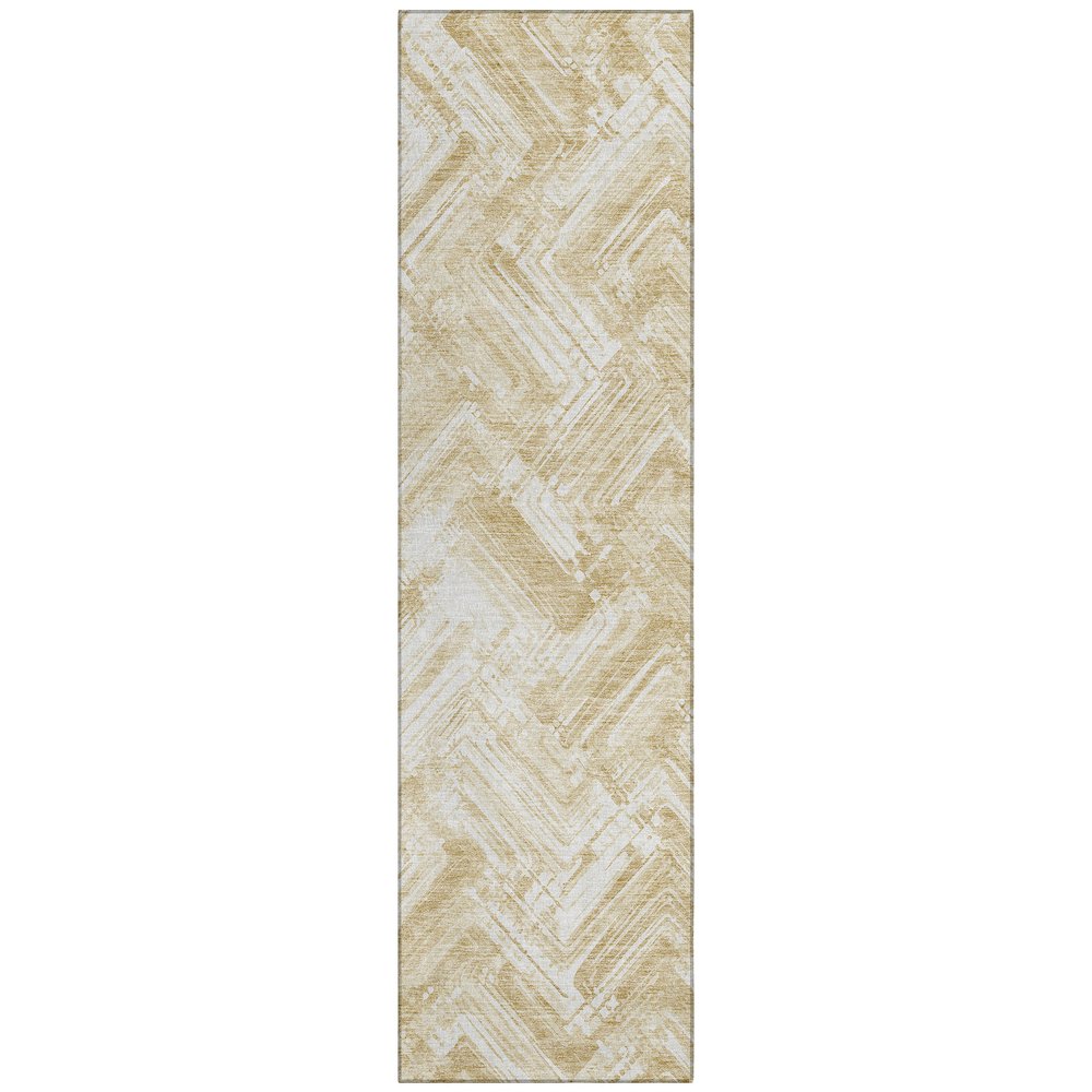 Chantille ACN630 Brown 2'3" x 7'6" Rug. Picture 1