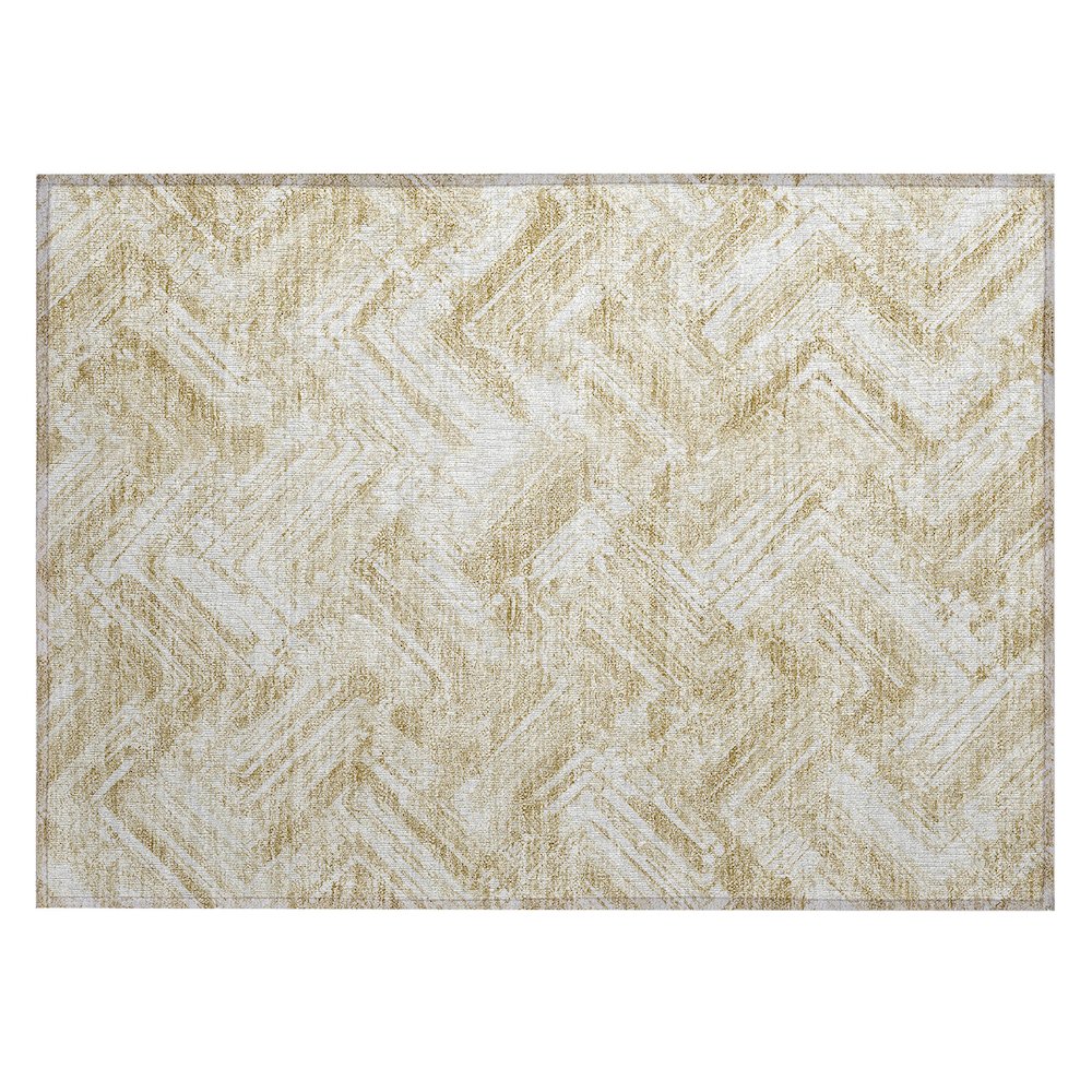 Chantille ACN630 Brown 1'8" x 2'6" Rug. Picture 1