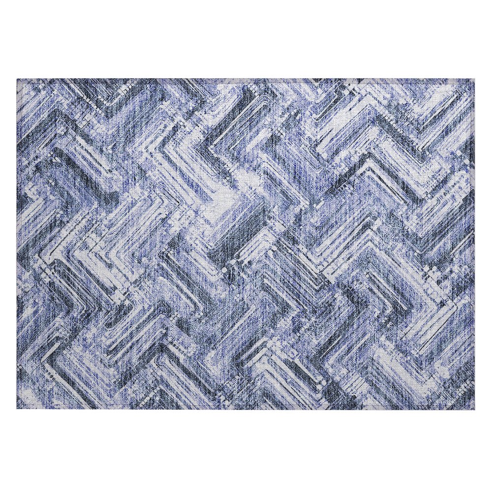 Chantille ACN630 Blue 1'8" x 2'6" Rug. Picture 1