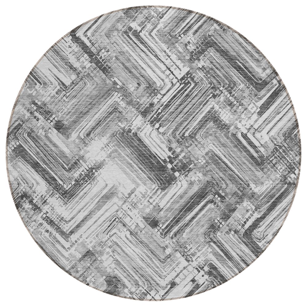 Chantille ACN630 Gray 8' x 8' Rug. Picture 1