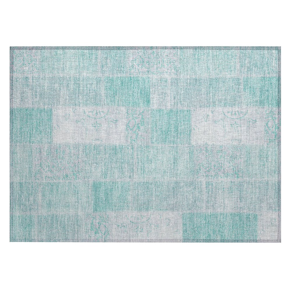 Chantille ACN631 Teal 1'8" x 2'6" Rug. Picture 1