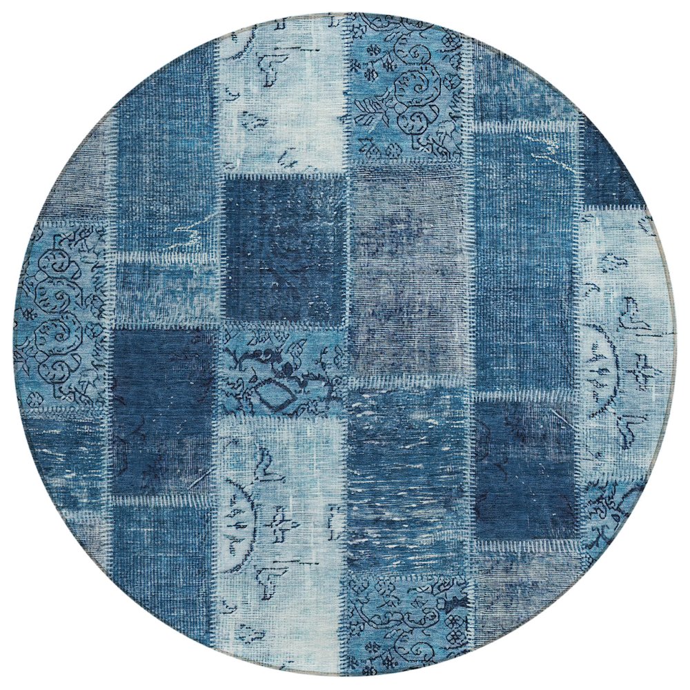 Chantille ACN631 Blue 8' x 8' Rug. Picture 1