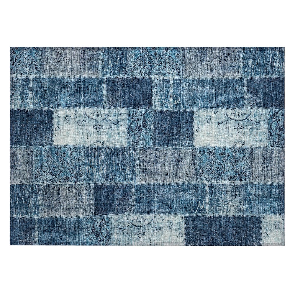Chantille ACN631 Blue 1'8" x 2'6" Rug. Picture 1