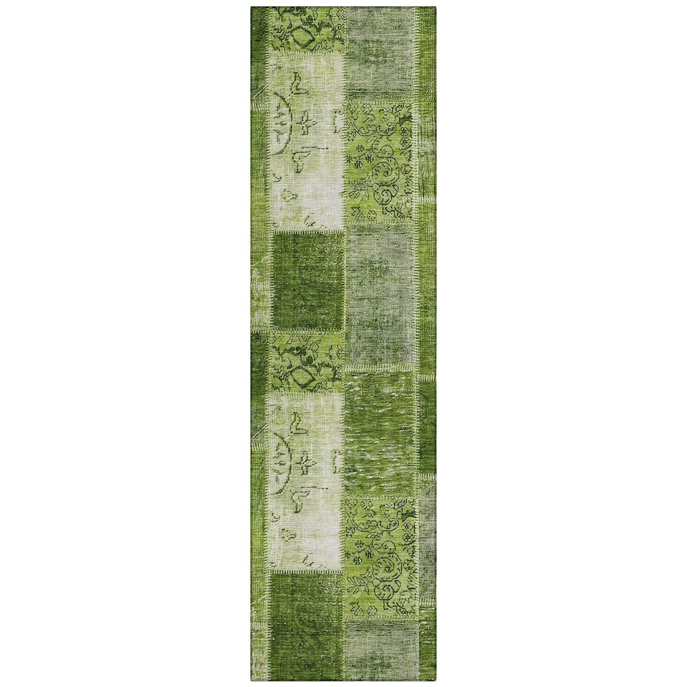Chantille ACN631 Green 2'3" x 7'6" Rug. Picture 1