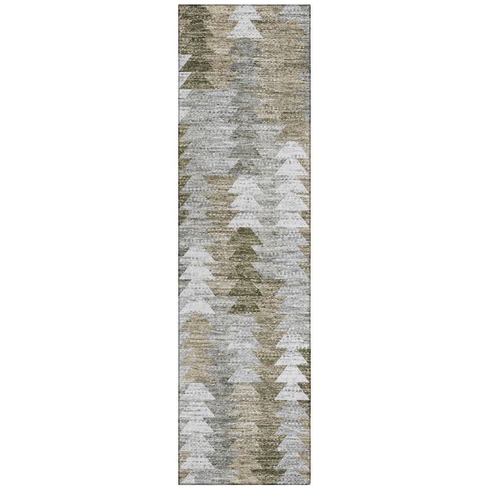 Chantille ACN632 Brown 2'3" x 7'6" Rug. Picture 1