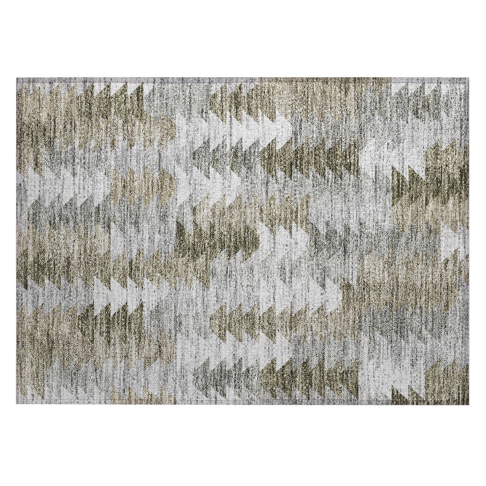 Chantille ACN632 Brown 1'8" x 2'6" Rug. Picture 1