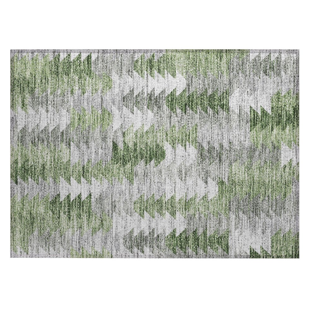 Chantille ACN632 Green 1'8" x 2'6" Rug. Picture 1