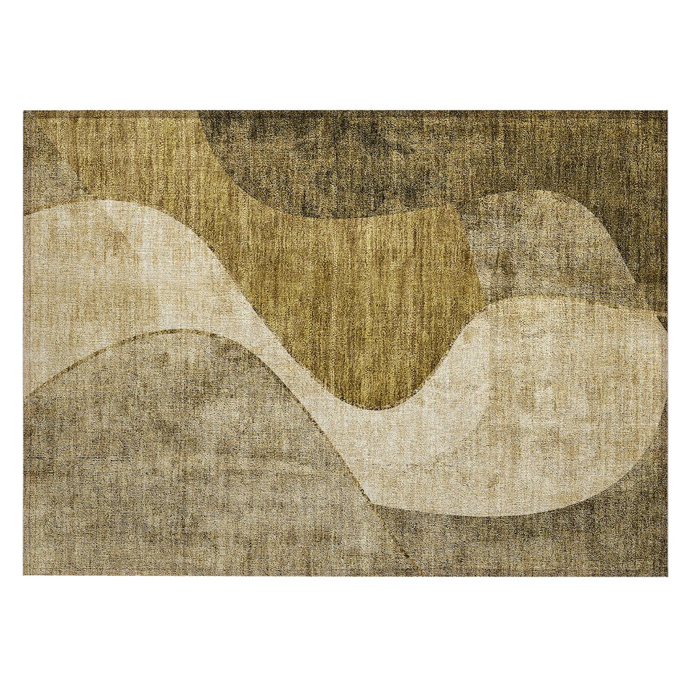 Chantille ACN633 Brown 1'8" x 2'6" Rug. Picture 1