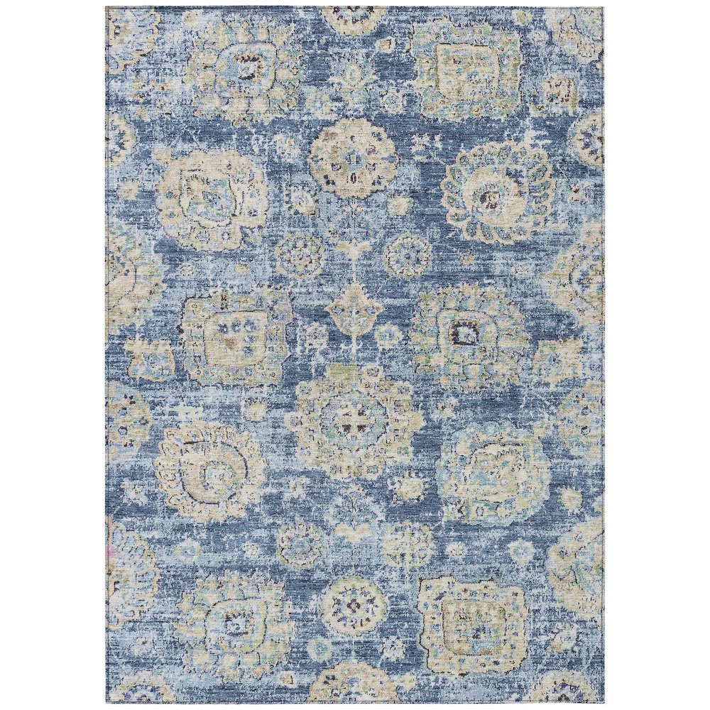 Chantille ACN634 Blue 2'6" x 3'10" Rug. Picture 1