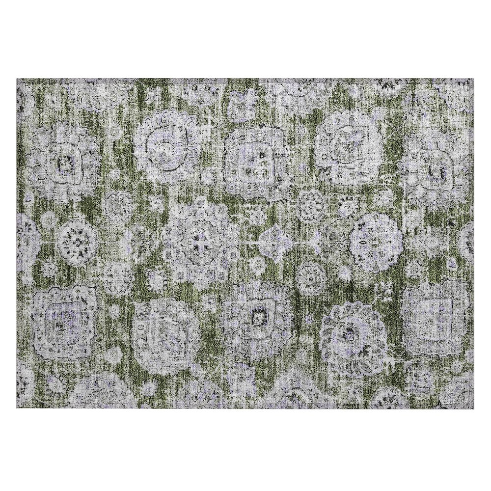 Chantille ACN634 Green 1'8" x 2'6" Rug. Picture 1