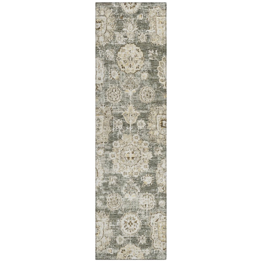 Chantille ACN634 Brown 2'3" x 7'6" Rug. Picture 1
