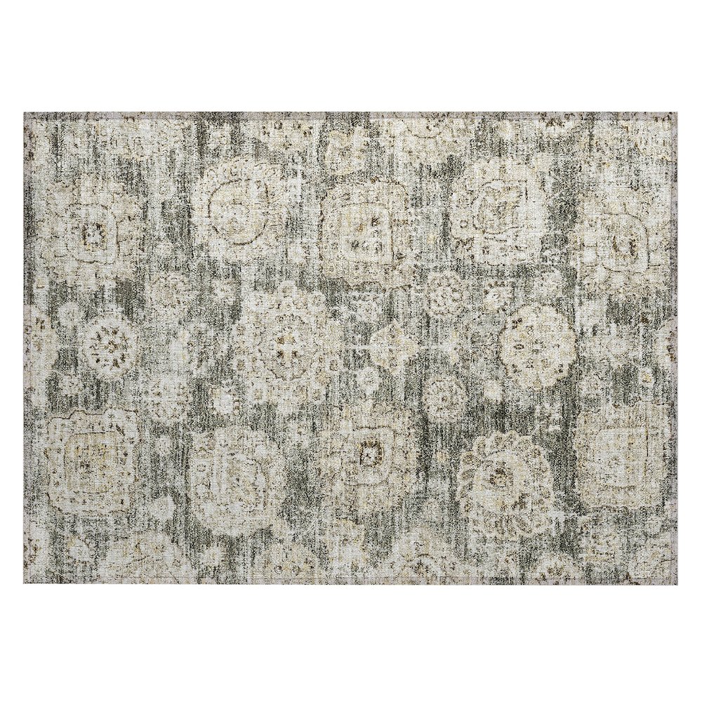 Chantille ACN634 Brown 1'8" x 2'6" Rug. Picture 1