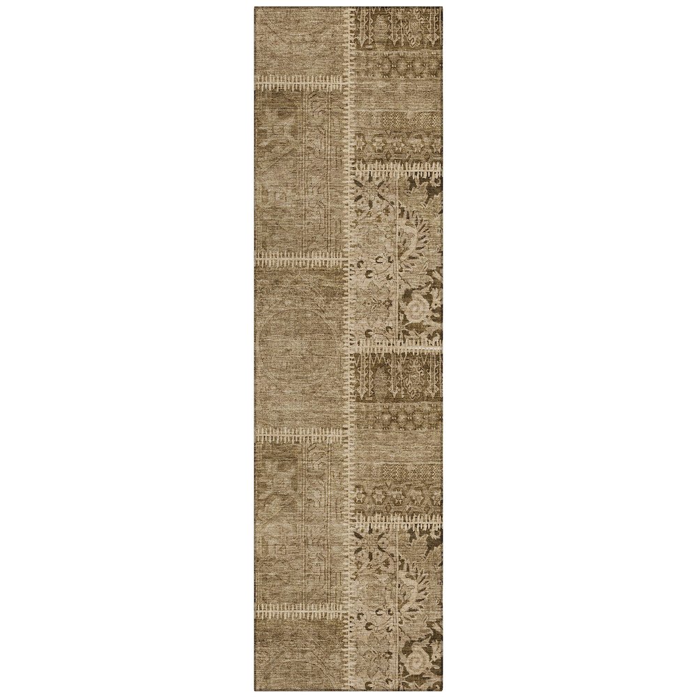 Chantille ACN635 Brown 2'3" x 7'6" Rug. Picture 1