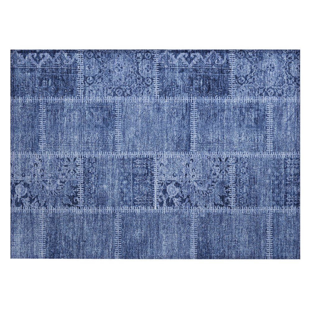 Chantille ACN635 Blue 1'8" x 2'6" Rug. Picture 1
