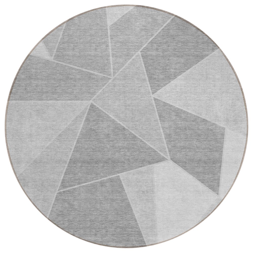 Chantille ACN636 Gray 8' x 8' Rug. Picture 1